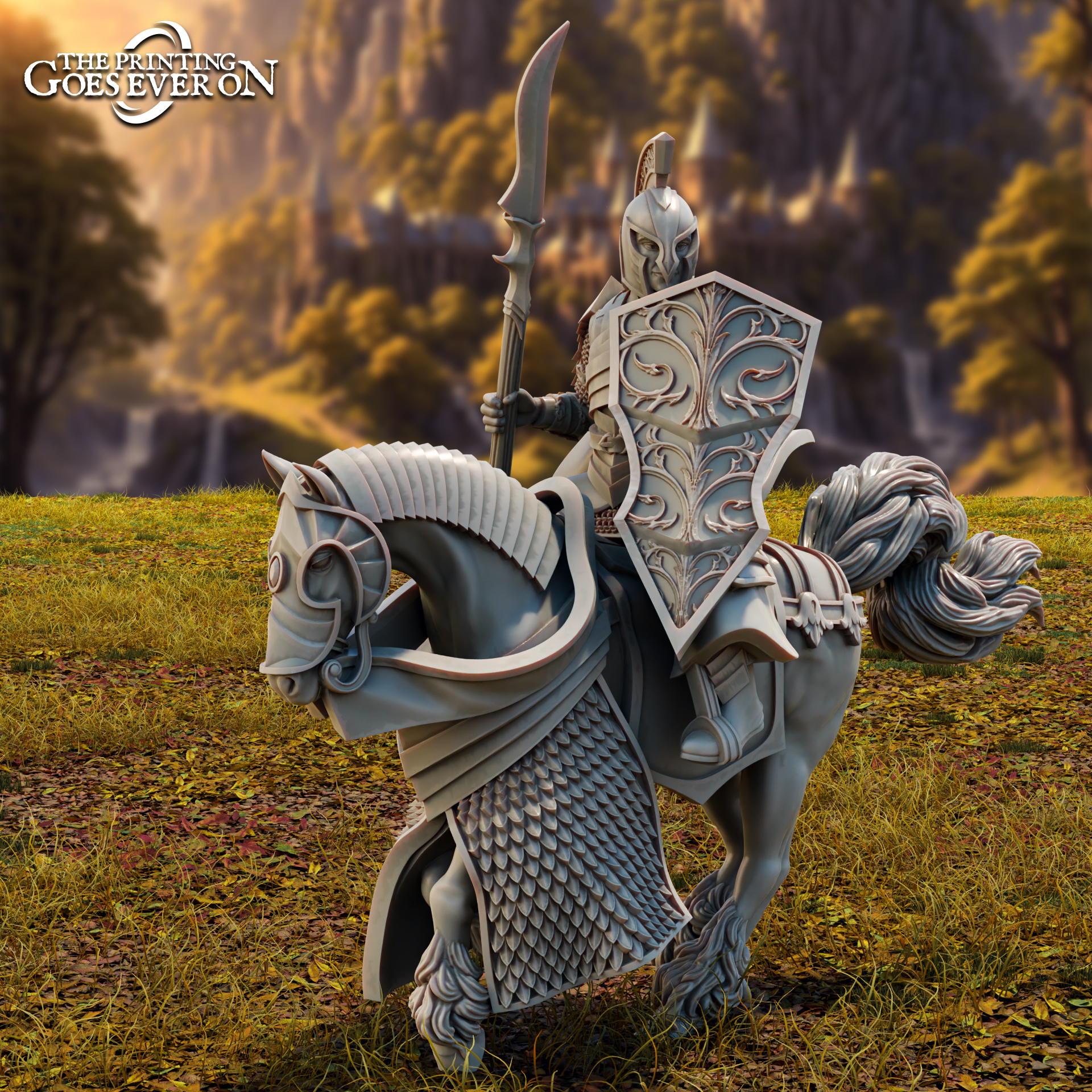 High Elf Knight D - Presupported